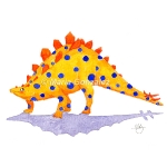 Stegosaurus by Maria Gonzalez